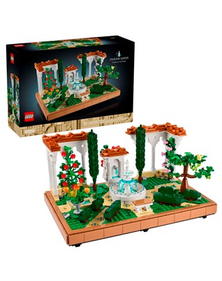 Lego Icons - 10359 Garten mit Springbrunnen